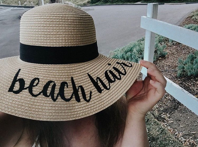 Beach Hair Don't Care Sun Hat