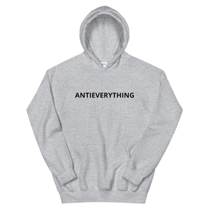 Anti everything Grey hoodie